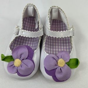 Gymboree Infant Crib Shoes Size 03 Girls